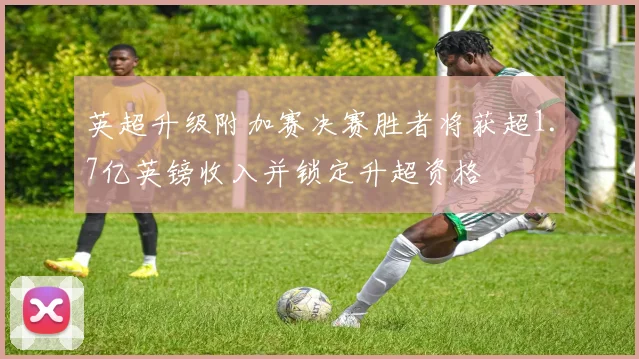 英超升级附加赛决赛胜者将获超1.7亿英镑收入并锁定升超资格